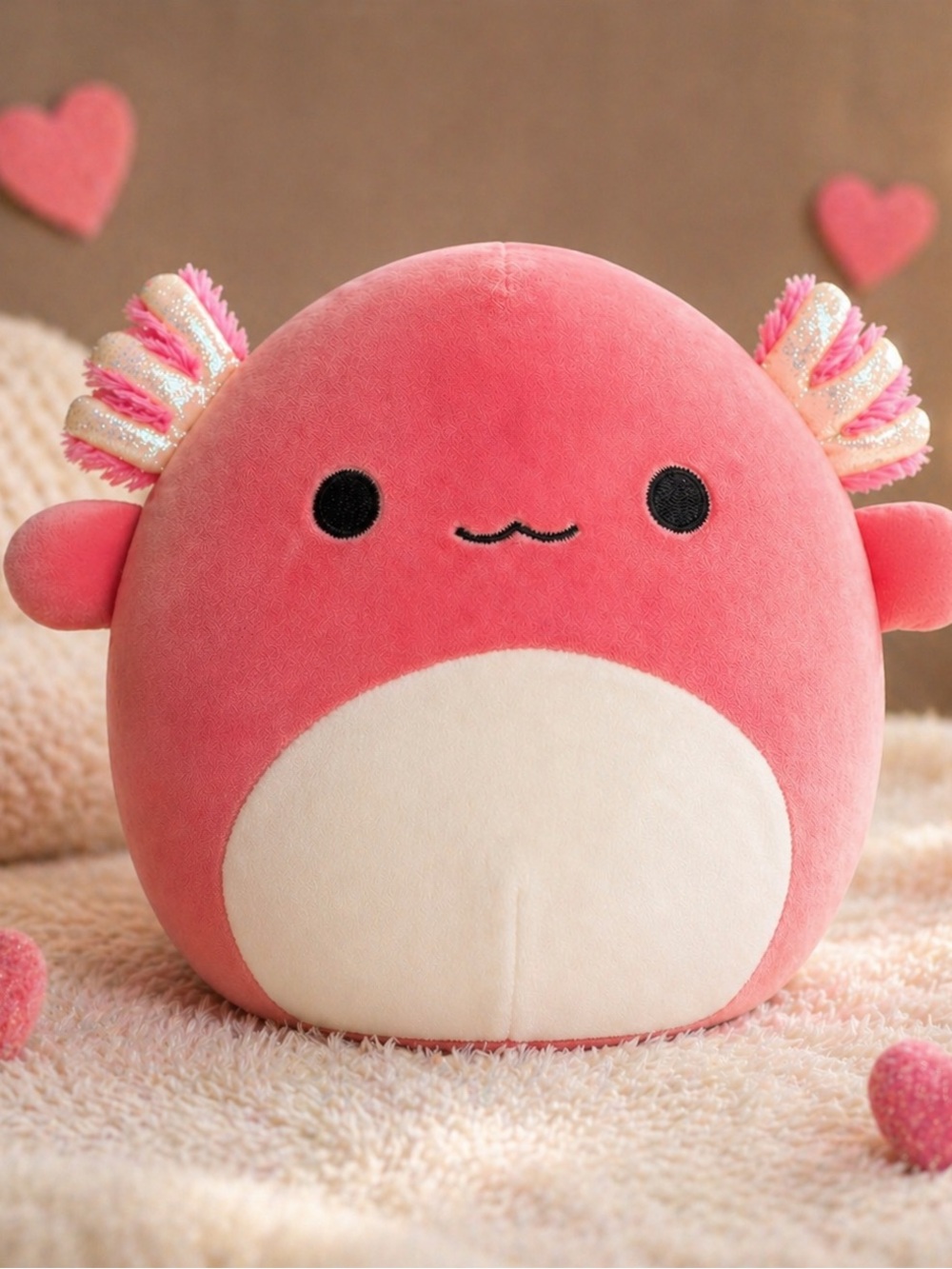 Squishmallows Archie Pink Axolotl 8” Plush Kellytoy Kawaii Clean